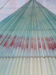 BAHAN CUSTOM JORAN BLANK FIBER SOLID WARNA BENING TRANSPARAN PANJANG 160 CM KARAKTER LENTUR DIUJUNG