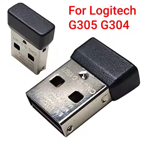 USB Wireless Dongle Receiver Replacement USB Dongle Mouse Receiver Adapter USB Receiver Dongle Plug 