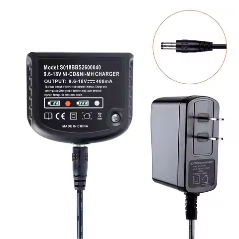 9.6V-18V For Black And Decker ,Black & Decker Ni-Cd Ni-Mh A18 Hpb18 A14 Hpb14 A12 Hpb12 ,Us Plug-ABH