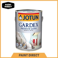 5Litre Jotun Gardex Premium Gloss Paint 5L (Cat Besi & Kayu Jotun Putih&Warna)