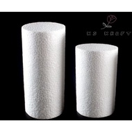 Gabus Cylinder/Gabus Hantaran/Polyfoam/Gabus Bouquet/Polystyrene/Polusytrene cucuk bunga mangga