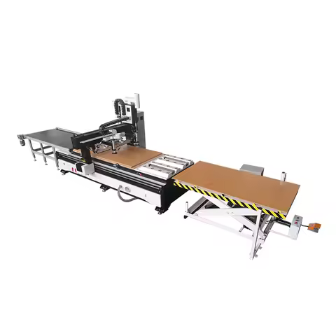 1325 pekerjaan kayu pemuatan dan pembongkaran otomatis Atc Cnc Router ukiran dan mesin pemotong untu