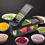 Vegetable Cutter Manual Food Processors Manual Slicer Fruit Cutter Potato Peeler Carrot Onion Grater