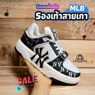 รองเท้าผ้าใบ MLB CHUNKY Liner NY สีดำขาว สวยตรงปก สินค้าขายดี!! เข้ากับทุกการแต่งกาย