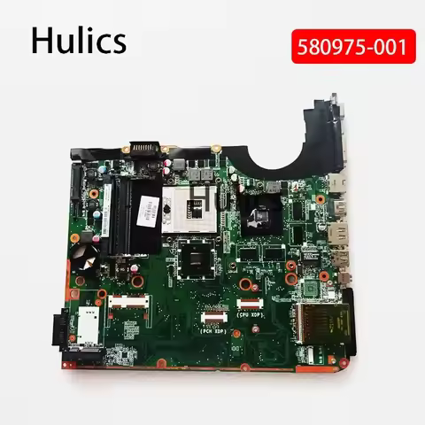 Hulics Used For HP Pavilion DV6T-2300 DV6-2000 Laptop Motherboard 580975-001 DA0UP6MB6F0 PM55 GT230M