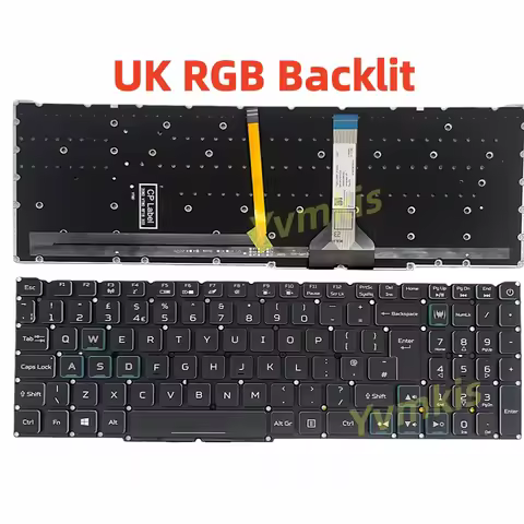 AN515-57 Keyboard For Acer Nitro 5 AN515-56 AN515-57 AN515-58 AN515-45 AN515-55 AN517-53 AN517-54 UK