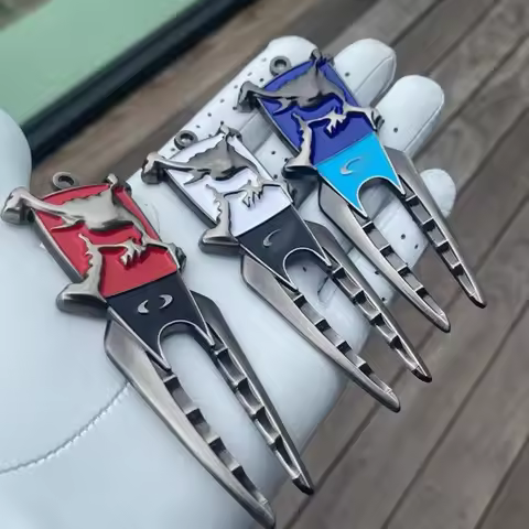 Oakley Skull Golf Divot Tool Oakley Skull Golf Green Fork Golf Training Golf Sports Acceptoires Golf