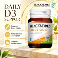Blackmores Bio D3 1000 IU 30 capsules Daily Vitamin D3 Supplement For Adult Bone High Quality