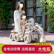 Super Adult Remote Control Can Sit Boy Children Engineering Vehicle Excavator Toy Car Toy Excavator 