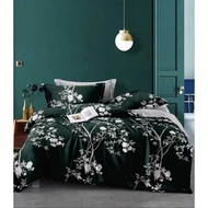 CADAR QUEEN 7 IN 1/CADAR FITTED/COMFORTER SET /TOTO/BEDSHEET/COTTON