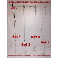 perambut udang galah 2 mata (mata sauh) tali PE branded