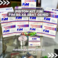 Piston Kit FIM Izumi FIM98 XB Bore Up Genio K0J, ALL NEW BEAT deluxe Street LED ESP 2020 2021 2022 K