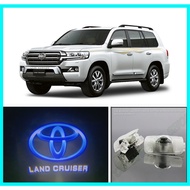 2 X TOYOTA Land Cruiser Projection Welcome Light Car Door LED Logo (Land Cruiser LOGO)