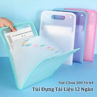 Bag, bag, File for Papers and Documents with 12 Compartments of A4 Paper Size, Versatile and Conveni