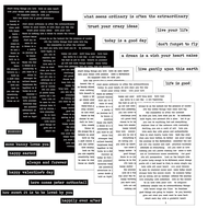 8pcs/Set Quotes Stickers Sheets For Journaling, Vintage Scrapbooking Supplies Kit For Adults, Small