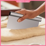 Dough Scraper Stainless Steel Bench Scraper Flour Cutter Multipurpose Pastry Bread Separator Scraper Kitchen Gadget,