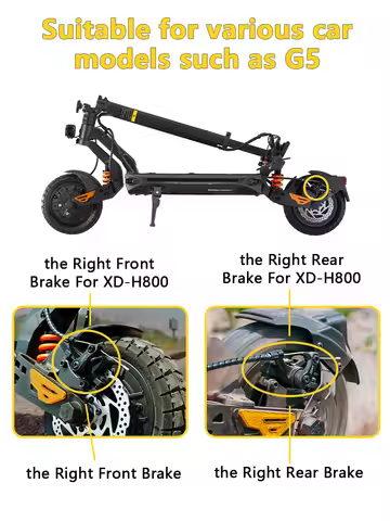 XOD Electric Scooter Brake H800/H880 Electric Scooter Hydraulic Disc Brake For KUKirin G3 Pro G4 G5 