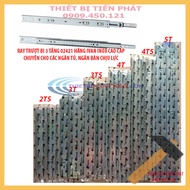 Thanh Trượt Ray Bi Trượt 3 Tầng IVAN (Bộ 2 Cái Tặng 12 ốc vít) Lắp Đặt Cho Các Ngăn Kéo Tủ Bàn...Ino