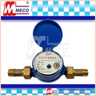 ☑ ❧ ◨ Meco Heavy Duty Water Meter Brass Body (For water submeter or main meter)