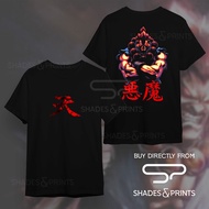 Street Fighter Classic Game 90s Akuma Ryu Customized Shirt Streetwear Shades&Prints Graphic Tee Retr