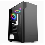 EVESKY X99 dual CPU dual-channelเมนบอร์ดX99เมนบอร์ดคอมพิวเตอร์กรณีคอมพิวเตอร์เดสก์ท็อปกระจกด้านข้างโ