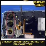 STICKER CAMERA LENS PROTECTOR KAMERA KACA PROTECTION POLYIMIDE TAPE BIG - 7.1MM GELAS LENS KACA BELA