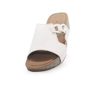 Dlafeet Sandal Wedges Wanita Cintya White
