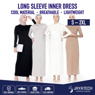 INNER JUBAH ABAYA LONG INNER KAFTAN MUSLIMAH LONG SLEEVE INNER DRESS LABUH GIRL DRESS PEREMPUAN