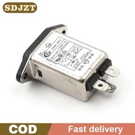 1PCS EMI RFI Filter AC 250V 10A CW1D-10A-T Suppressor Power Line Noise Filter 0 0 0 0 0
