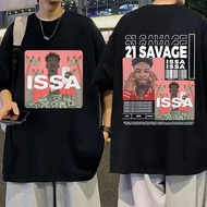 21 SAVAGE ISSA Album Vintage Inspired T Shirt 90s for Men Women High Quality Cool T-shirt Fashion