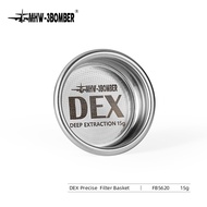 MHW-3BOMBER DEX Precise Filter Basket ตะแกรงชงกาแฟ ขนาด 58.5 mm