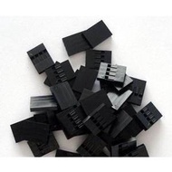 Ready Stock no Need To Wait- [no] -50 Dupont Plugs 4P Pitch 2.54MM Rubber Shell Plug Terminals Sold 