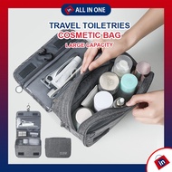 Travel Toiletries Portable Washbag with Waterproof Pocket Cosmetic Luggage Travel Organizer Bag旅行洗漱包