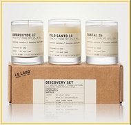 LE LABO 蠟燭三件套裝 CANDLE DISCOVERY SET