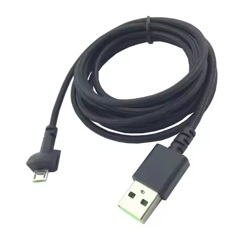 Flexible Micro USB Charging Cable Data Wires for Razer Seiren Mini Microphone