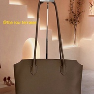 2024 U.S. A New The Row THE Korean Edition Row กระเป๋าใต้วงแขนเฉพาะกลุ่มหนังแท้ Minimalist Wind Tote