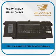 Dell 7FMXV TN2GY 4M1JN GH5Y5 for Latitude 5320 7320 7420 7520 Battery