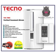 Tecno TAC 700C 7000BTU Casement Aircon | FREE Installation on Sliding Window