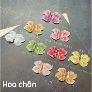 Nail powder flowers (set of 2 flowers - 10 flowers)