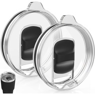 2 Pek Penutup Magnetik Tumbler 30 oz untuk Yeti, Penutup Gantian sesuai untuk Tumbler Yeti Rambler 3