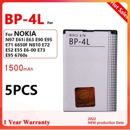 BP-4L แบตเตอรี่ชาร์จสำหรับ Nokia N97 E61i E63 E90 E95 E71 6650F N810 E72 E52 E55 E6-00 E73 E95 6760S