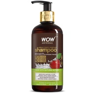 WOW Apple Cider Vinegar Shampoo 300ml made with pure  &amp; Organic apple cider vinegar