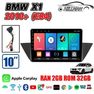 MO 10incหน้ากากวิทยุรถยนต์ BMW X1 2010+ (E84) จอแอนดรอยด์ ระบบ 4/8CORE Apple CarPlayกล้องพาโนรามา 36