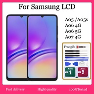 Original For Samsung Galaxy A05 / A05s / A06 4G / A06 5G / A07 4G LCD Display Touch Screen With Fram