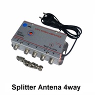 Terbaik Splitter Antena TV 4 cabang - Antena paralel CATV Signal