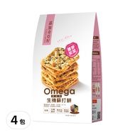珍田生機 奇亞籽生機蘇打餅 蕎麥紫菜