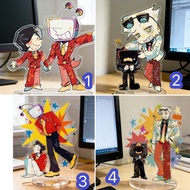 Spamton Tenna Anime Figure Bill Cipher Toy Figures Woman Cosplay Creative Cartoon Action Stand Model