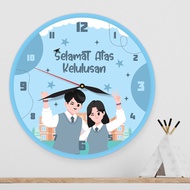 Graduation Wall Clock/GRADUATION Wall Clock/GRADUATION Wall Clock/School Farewell Wall Clock/MODERN Wall Clock/Unique Desk Clock/Decoration/DOYAN Decor