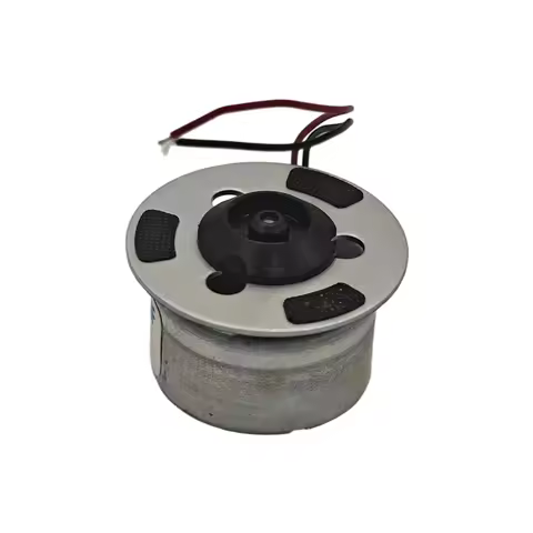 JQ24-35I350F 24mm Base DC 4.2V VCD DVD Player Mini Motor Silver Tone w Metal Tray for Auro Car