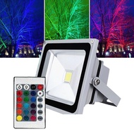 Hot selling RGB IP65 50W  Led Flood Light RGB Led Flood Lamp Reflector Led Floodlight Outdoor Street